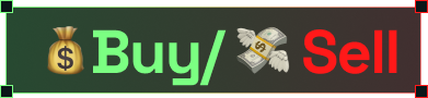 Buy and sell signal overlay