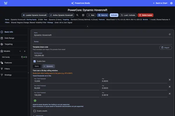 PowerCore Studio screenshot